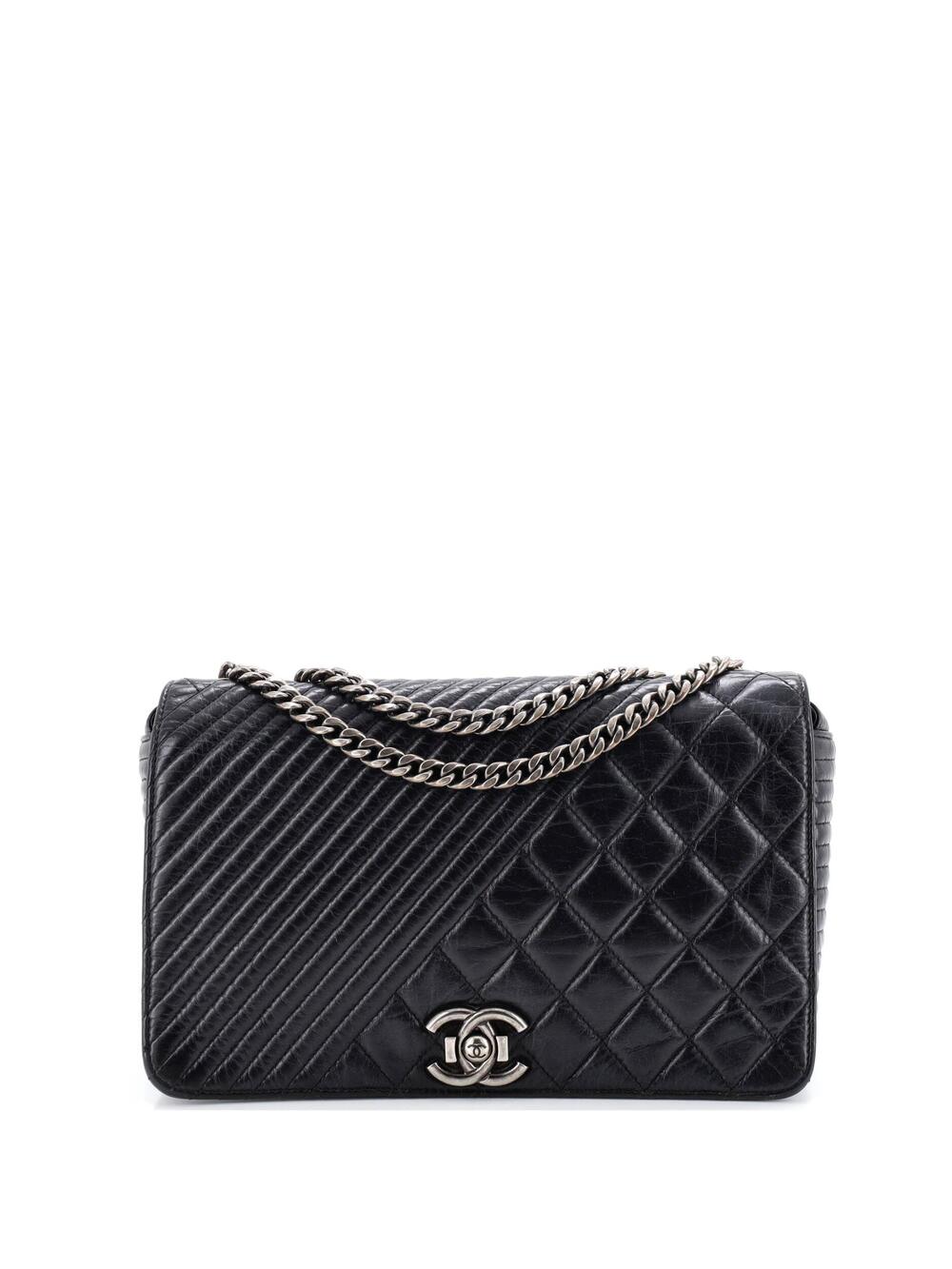 Chanel Coco Boy Flap Bag Quilted Aged #289055C31B